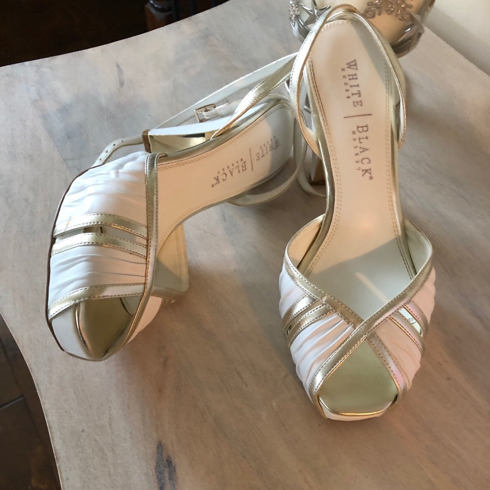 White House Black Market sandals.